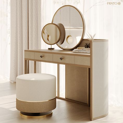 Vanity Bedroom Design, Dresser Design With Mirror, Luxury Dresser Design, Dresser Table Design, Dresser Table With Mirror, Modern Dresser With Mirror, Dresser Design Ideas, Dresser In Bedroom, Dresser Designs