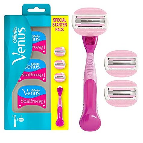 Kit Packaging, Rangement Makeup, Razor For Women, دورة شهرية, Shaving Gel, Gillette Venus, Cute School Stationary, Natural Face Skin Care, Shaving Kit