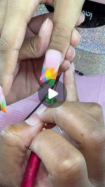 💕✨BRI THE NAIL TECH✨💕 on Instagram: "90s Design Using Blooming Gel😝🫶🏽
Now Booking For June☀️🌷 Order These As Press Ons 🫶🏽❤️ Link in Bio💅🏽
Tik Tok✨ Iamnailed.bybri 
Using Gel From @beetlesgelpolish  @beetles_community 
#nailtutorial #nailart #nailtutorials #acrylicnails #acrylictoes #nailtrends #trendynails #explore #springnails #spring #crazynails #frenchie #frenchtipnails #frenchtipdesign #blackfrench #dcnailtech #marylandnailtech #dmvnailtech #beautyboss" 90s Nail Designs, 90s Nails, Blooming Gel, French Tip Design, Acrylic Toes, 90s Design, Beauty Boss, Crazy Nails, Now Booking