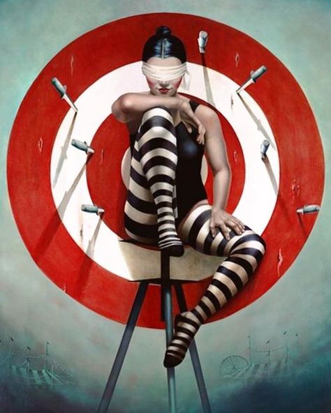 Knife Thrower, Circus Aesthetic, Halloween Circus, Dark Circus, Night Circus, 사진 촬영 포즈, Circus Art, Circus Theme, Vintage Circus