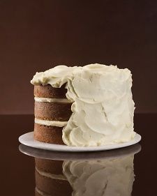 Cream Cheese Frosting - Martha Stewart Recipes Carrot Cake Frosting, Cream Cheese Frosting Easy, Vegetable Cake, Martha Stewart Recipes, Cake Frosting Recipe, Cream Cheese Buttercream, Cream Cheese Frosting Recipe, Easy Cream, Cake Icing