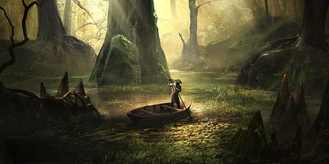 Fantasy Inspo, Asian Landscape, Fantasy Town, Art Landscapes, Fantasy Images, Fantasy Art Landscapes, Fantasy Artwork, Fantasy Landscape, Fantasy Art