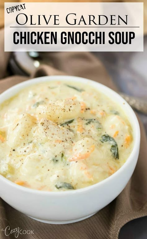 Thick Chicken Gnocchi Soup, Gnocchi And Spinach Soup, Joanna Gaines Gnocchi Recipe, Gnocchi Chicken Noodle Soup, Gnocchi And Chicken Soup, Chicken Spinach Gnocchi Soup, Gnocchi Spinach Soup, Copycat Olive Garden Gnocchi Soup, Chicken Gnocchi Soup Stovetop