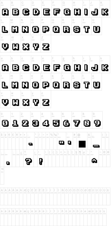 Karmatic Arcade Video Game Letters, Makecode Arcade, Pixel Art Font, Arcade Layout Design, Video Game Fonts Alphabet, Arcade Font, Arcade Typography, Video Game Font, Pixel Tattoo