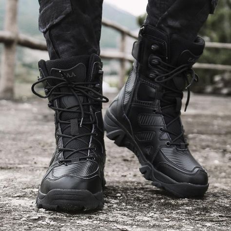 WEEKLY DEAL - 5.AA Military Tactical Boots Mens Military Boots, Army Shoes, Gum Boot, Military Shoes, Reference Ideas, Camo Boots, Military Tactical Boots, Mens Chukkas, Army Boots