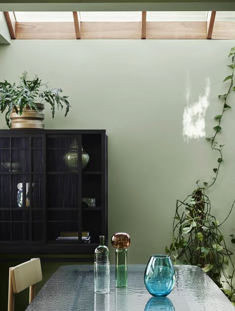 Dulux Green Paint Colours: The Best Shades for your Walls at Home Dulux Green Paint, Dulux Paint Colours, Highlight Colors, Dulux Paint, New Paint Colors, Color Forecasting, Green Paint Colors, Green Backdrops, Vogue Australia