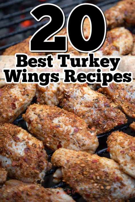 turkey wings Turkey Wings Recipe Smothered, Turkey Wing Recipes, Turkey Bag Recipes, Crispy Baked Turkey Wings, Slow Cooker Turkey Wings, Crockpot Turkey Wings, Roasted Turkey Wings, Wings Recipe Crockpot, Fried Turkey Wings Recipe