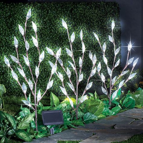 Lighted Trees, Lighted Tree Branches, Solar Garden Lights, Battery Lights, Garden Lights, Solar Powered Lights, Solar Garden, Solar Lights Garden, Outdoor Solar Lights