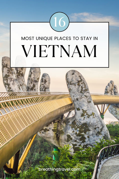 Planning a trip to Vietnam and wondering where to go? Here are the most unique places to visit in Vietnam, from natural wonders to cultural and historic. Where To Go In Vietnam, Best Time To Visit Vietnam, Vietnam Must See Places, Traveling To Vietnam, Best Places To Visit In Vietnam, North Vietnam Itinerary, Vietnam Adventure, Vietnam Bucket List, Things To Do In Vietnam