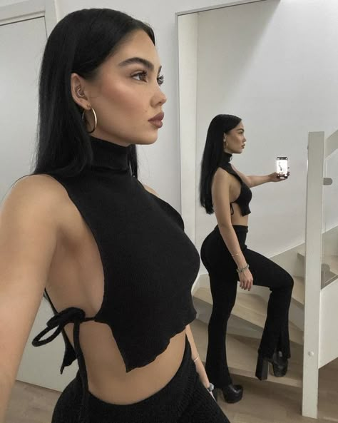 Scorpio Venus Style, Scorpio Fashion, Amanda Khamkaew, Looks Street Style, Looks Vintage, Fashion Killa, Black Outfit, Outfits Casuales, Cute Casual Outfits