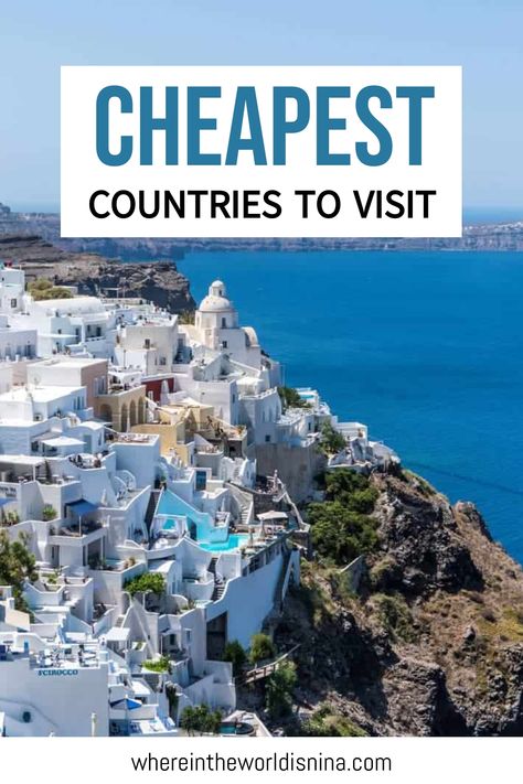 Experience more with less by visiting these inexpensive destinations that provide endless opportunities for adventure and discovery. Save money while creating unforgettable memories by choosing one of these wallet-friendly countries as your next travel destination or potential new home.
Check out this guide for the most budget-friendly countries to go to! These are the cheapest countries to visit or live! Cheapest Countries To Travel, Cheapest Countries To Visit, Cheap Countries To Travel, Flight Tips, Countries To Travel, Budget Hacks, Live Abroad, Top Places To Travel, Budget Friendly Travel