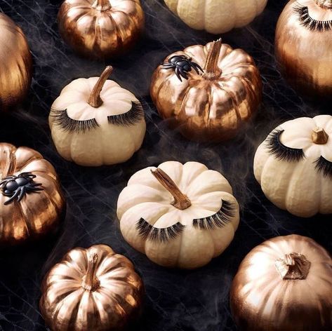 #halloweendecorations #beautyaddict #cute #gold #pumpkindecor Esthetician Pumpkin, Eyelashes Wallpaper, Eyelashes Quotes, Lash Room Decor, Lash Quotes, Eyelash Technician, Lash Room, Eyelash Extentions, Some Beautiful Pictures