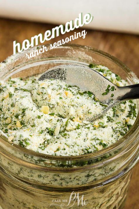 Homemade Ranch Dressing Mix, Ranch Seasoning Recipes, Ranch Recipes, Homemade Ranch Seasoning, Dry Ranch Seasoning, Recipes Potato, Make From Scratch, Ranch Seasoning Mix, Homemade Ranch Dressing