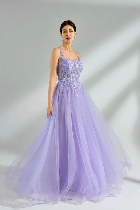 Lavender Prom Dress Long, Tulle Ballgown, Dream Gown, Violet Pastel, Lavender Dress, Ball Gowns Princess, Alyce Paris, Soft Lavender, Red Carpet Gowns