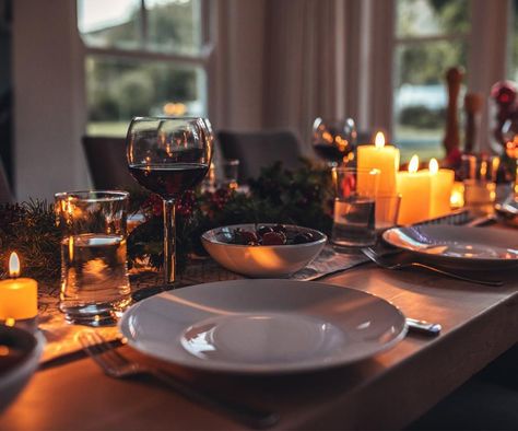 How to host a cosy dinner party in winter | Food To Love Flameless Candle Set, Fake Candles, Led Candle Decor, Electronic Candles, Halloween Christmas Decorations, Traditional Candles, Led Candle Lights, Led Tea Lights, Flameless Led Candles