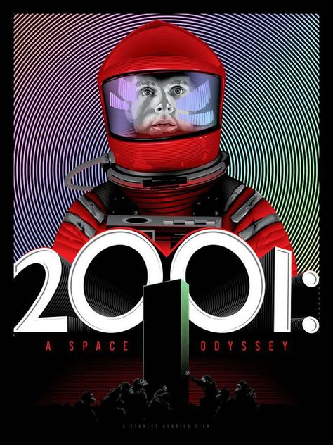 Underground Film, Deep Space Nine, Spoke Art, A Space Odyssey, 2001 A Space Odyssey, Septième Art, Space Odyssey, Cinema Posters, Bold Art