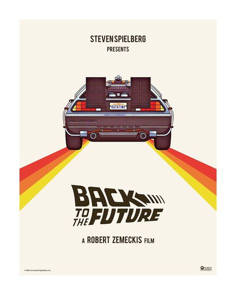 Movie Posters Back To The Future, Back To The Future Aesthetic Poster, Back To The Future Minimalist Poster, Back To The Future Movie Poster, Back To The Future Poster Art, Back To The Future Wallpaper Aesthetic, Back To The Future Painting, Back To The Future Drawing, Vintage Movie Posters Aesthetic