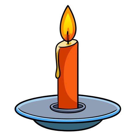 Candle Melting Clipart Candle Cartoon, Cartoon Candle, Candle Melting, Candle Clipart, Heart Shaped Candles, Party Icon, Cartoon Picture, Easy Candles, Floral Candle