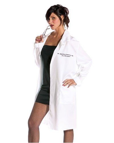 sexy in a lab coat Lab Coat Costume, Psychologist Outfit, All Black Halloween Costume, Therapist Outfit, Scientist Costume, Doctor Halloween, Nurse Halloween Costume, Black Halloween Costumes, White Lab Coat