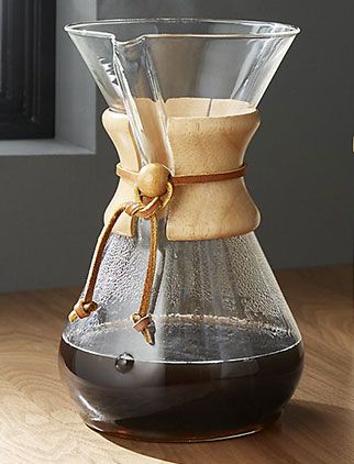 Buy the Chemex Coffee Maker, 8 cup. Chemex delivers the purest taste experience by partnering ease of use with elegant design. Bring full, rich coffee to your table, without sediments or bitter elements with the classic Chemex Coffee Maker. Chemex Coffee, Pour Over Coffee Maker, Coffee Brewer, Coffee Filters, Pour Over Coffee, Classic Series, Great Coffee, Cream And Sugar, Coffee Kitchen