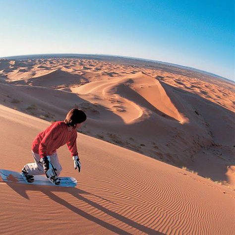 Sand boarding at Huacachina - Ica, Peru Sand Skiing, Sand Boarding, Adventurous Life, Sand Surfing, Travel Destinations Bucket Lists, Peru Travel, Happy Healthy, Travel Goals, Adventure Awaits