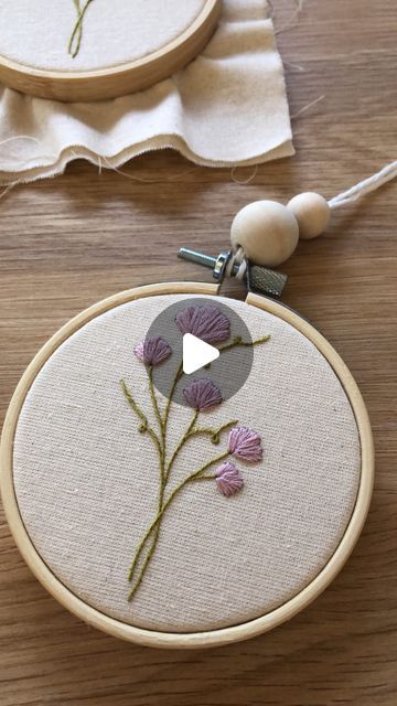 Emma | er.embroidery 🪡🌸🌱 on Instagram: "🌸🌿🪡 Sweet Pea Stick & Stitch Sticker. This sticker is included in my Bloom collection. Visit my website that’s linked in my bio

.
.
.

#handembroidery #modernembroidery #embroideryart #embroideryhoop" Sweet Pea Flower Embroidery, Sweet Pea Embroidery, Sweet Pea Flowers, Modern Embroidery, Embroidery And Stitching, Sweet Pea, Embroidery Hoop, Embroidery Flowers, Embroidery Art