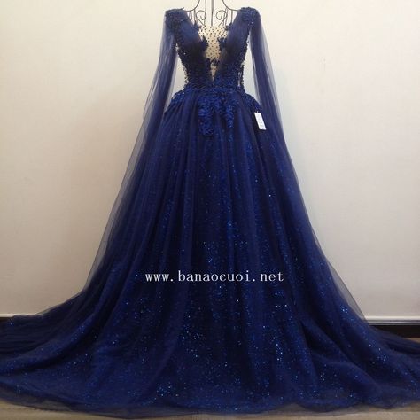 Dark Blue Wedding Dress Brides, Dark Blue Wedding Dress, Midnight Gown, Modest Evening Gowns, Gothic Wedding Theme, Dark Blue Wedding, Blue Wedding Dress, New Years Wedding, Sweetheart Top