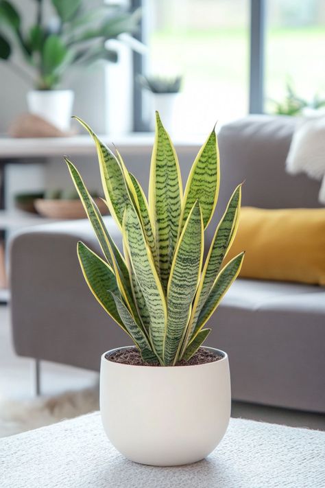 Snake Plant (Sansevieria) is a fantastic and resilient choice for any home! 🌿🏡 Known for its striking, upright leaves and minimal care requirements, this plant is a delightful blend of aesthetic appeal and easy maintenance. Quick to thrive and bursting with air-purifying benefits, Snake Plant (Sansevieria) is perfect for creating a fresh and vibrant indoor environment. 🌱✨ #SnakePlant #Sansevieria #IndoorPlants #EasyCare #AirPurifying #GreenHome #PlantLover Snake Plant Pot Ideas, Snake Plant Indoor, Sansevieria Plant, Snake Plants, Plant Decor Indoor, Air Purifying, Of Aesthetic, Ornamental Plants, The Snake