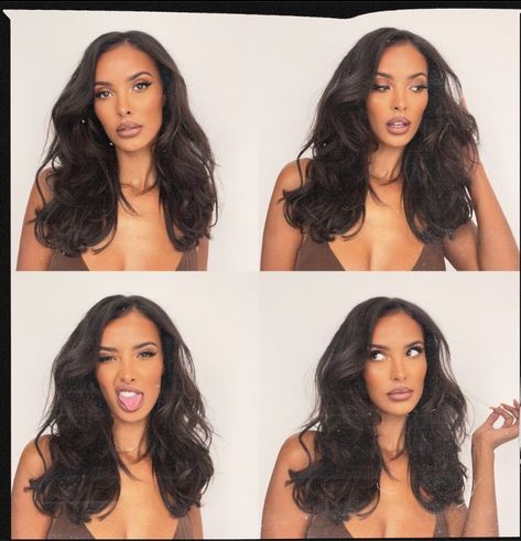 Maya Jama Instagram, Maya Jama, Ig Followers, Curly Clip Ins, Mode Zara, Natural Glam, Model Aesthetic, Hair Blog, Hair Crush