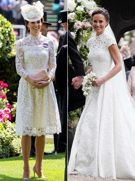 Kate Middleton Inspired Wedding Dress, Princess Kate Wedding Dress, Green Dress Wedding, Pippa Middleton Wedding Dress, Pippa Middleton Bridesmaid, Vestidos Kate Middleton, Pippa Middleton Bridesmaid Dress, Kate Middleton Style Dresses, Ascot Dress