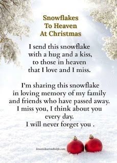 Christmas In Heaven Poem, Merry Christmas In Heaven, Losing A Loved One Quotes, Missing Loved Ones, Miss Mom, Miss My Mom, Miss You Dad, Heaven Quotes, Memorial Poems