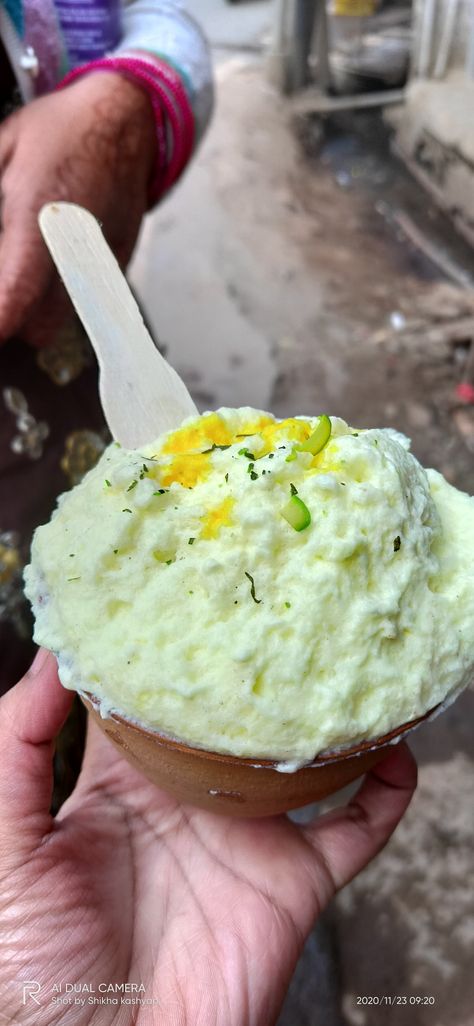 Varanasi, Street Food, Mashed Potatoes, Ice Cream, India, Ethnic Recipes, Quick Saves