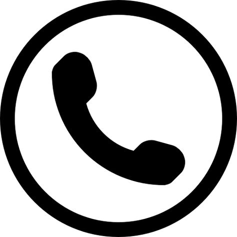 Auricular phone symbol in a circle Free Icon |  #Freepik #freeicon #circle #phone #telephone #sign Sofas Chaise, Round Border, Phone Logo, Cusco Peru, Cloud Drawing, Png Icons, Vector Free Download, Kawaii Doodles, Phone Icon