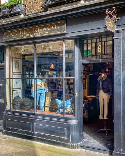 Ralph Lauren Double Rl, Double Rl Store, Double Rl Mens, Vintage Stores In London, Leadenhall Market London, Materials Board, Golf Range, Retail Ideas, Double Rl