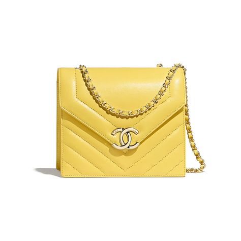 Chanel-Cruise-2019-30 Bags Online Shopping, Chanel Cruise, Chanel Flap Bag, Chanel Inspired, Chanel Official, Chanel Official Website, Novelty Bags, Luxury Purses, Mellow Yellow