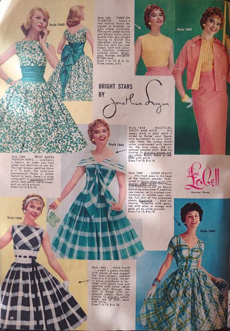 Peppy Style, 60s Vintage Fashion, Jonathan Logan, 1960’s Fashion, 1950’s Fashion, 60s 70s Fashion, Vintage Pattern Design, Fashion 1950s, Vintage 1950s Dresses