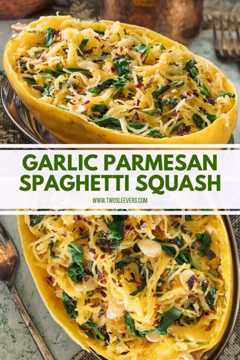 Garlic Parmesan Spaghetti Squash | Spaghetti Squash Recipes | How To Cook Spaghetti Squash | Instant Pot Spaghetti Squash | Pressure Cooker Spaghetti Squash | Keto Spaghetti Squash Recipes | Low Carb Spaghetti Squash Recipes | Spaghetti Alternatives | Spaghetti Substitutes | TwoSleevers | #twosleevers #garlicparmesan #spaghettisquash #instantpot #lowcarbrecipes Spaghetti Squash Keto, Keto Spaghetti Squash Recipes, Squash Instant Pot, Garlic Parmesan Spaghetti, Keto Spaghetti Squash, Spaghetti Squash Spaghetti, Garlic Parmesan Spaghetti Squash, Instant Pot Spaghetti Squash, Best Spaghetti Squash Recipes