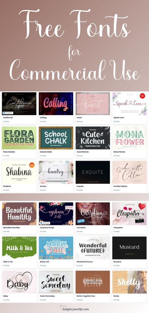 Tons of gorgeous free fonts 𓍢ִ໋🌷͙֒✧˚ ༘ ⋆｡˚♡ that you can use for all of your creative projects! Free Canva Fonts, Script Fonts Alphabet, Free Fonts For Commercial Use, Fonts To Download, Royalty Free Fonts, Fonts For Commercial Use, Create Your Own Font, Free Fonts For Cricut, Trending Fonts