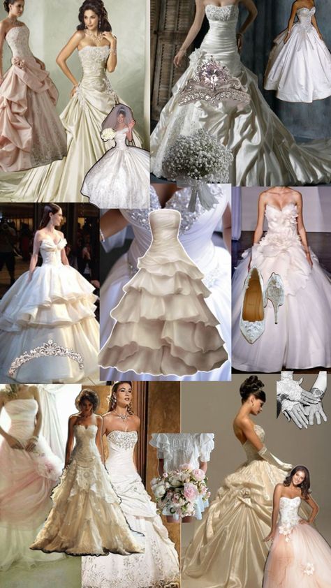 Wedding Dresses 2000s, 2000s Wedding Aesthetic, 2000s Wedding Dress, 2000s Wedding, Victoria Secret Wedding, Dresses 2000s, 2000s Aesthetic, Formal Dress, Pretty Dresses