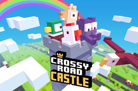 Apple Arcade, Crossy Road, High Castle, Network Marketing Companies, Castle Tower, Cross Roads, Retro Videos, Mario Bros., Minecraft Creations