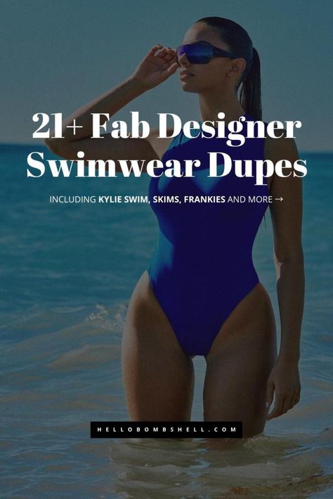 21+ Designer Swimwear Look-Alike Dupes (Like Kylie Swim, Triangl, Frankies) From Shein And More Swimwear 2025 Trends, Kylie Jenner Swimwear, Shein Swimwear, Shein Bikinis, Kylie Swim, Popular Swimwear, Affordable Swimsuits, Unique Swimwear, Vix Swimwear