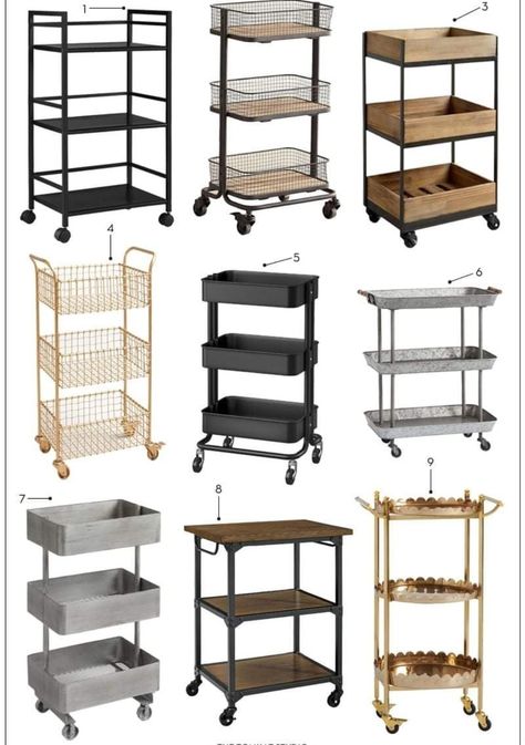 Cart As Nightstand, Styled Bar Cart, White Cart, Esthetician Room Decor, Esthetics Room, Desain Pantry, Esthetician Room, Decor Ikea, Dorm Room Inspiration