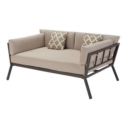 Daybed Ideas, Wicker Daybed, Daybed Sets, Metal Daybed, Stylish Throw Pillows, Patio Canopy, Outdoor Daybed, Patio Lounge Chairs, Outdoor Lounge Furniture