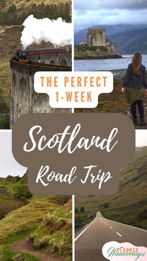 Scotland Itinerary 5 Days, 5 Day Scotland Itinerary, 7 Day Scotland Road Trip, 7 Day Scotland Itinerary, Scotland Week Itinerary, One Week In Scotland, Scottish Highlands Road Trip, Scotland Highlands Itinerary, Scotland Road Trip Itinerary