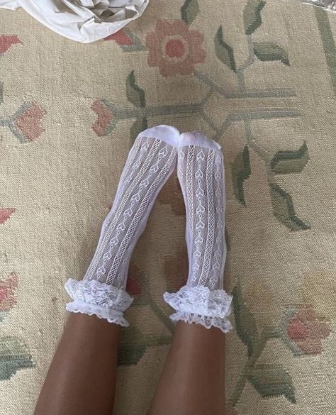 Lace Socks Outfit, Sock Aesthetic, Lace Sock, Lace Socks, Bank Holiday Weekend, The Plaza, Girls World, Holiday Weekend, Southern Belle