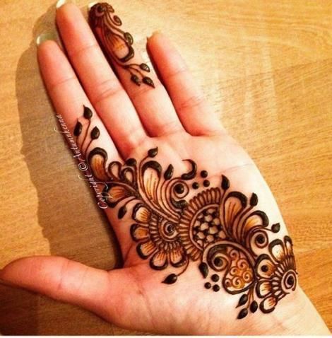 Mehndi Designs Finger, Henna Hand Designs, Henne Tattoo, Latest Arabic Mehndi Designs, Tato Henna, Finger Henna, Henna Art Designs, Tattoo Henna, Beginner Henna Designs