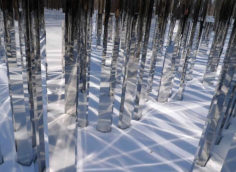 A Mirror Labyrinth, by Jeppe Hein | Northern Europe Art Today Mirror Labyrinth, Reflective Sculpture, Jeppe Hein, Interactive Artwork, Interaktives Design, Glass Art Installation, Mirror Maze, Mirror Installation, Jasper Johns