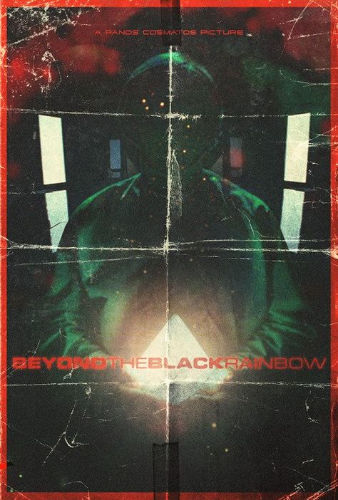 Beyond the Black Rainbow by Caspar Newbolt https://t.co/hbOf7RBZMF Beyond The Black Rainbow, Night Rider, Horror Book Covers, Cult Movie, Classic Cinema, Data Visualisation, Blue Inspiration, Space Baby, Print Screen