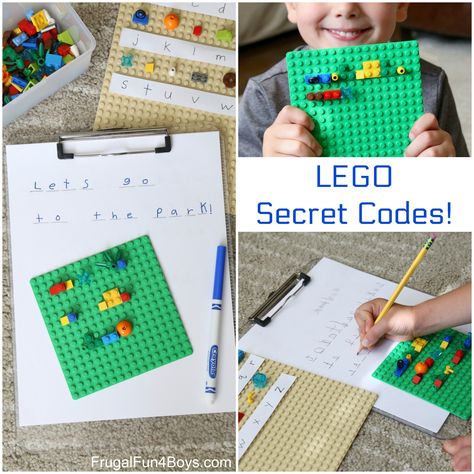 Oh my goodness, this is such a fun activity, and you can put it together with any LEGO bricks you own!  Use LEGO bricks to create a code.  Then kids can build and de-code secret messages! Create Your Code The concept of this activity is quite simple – create a code using a different LEGO … Code Secret, Lego Challenge, Lego Club, Lego Activities, Recipes Beef, Mask Fashion, Lego Minecraft, Lego Bricks, Boyfriend Diy