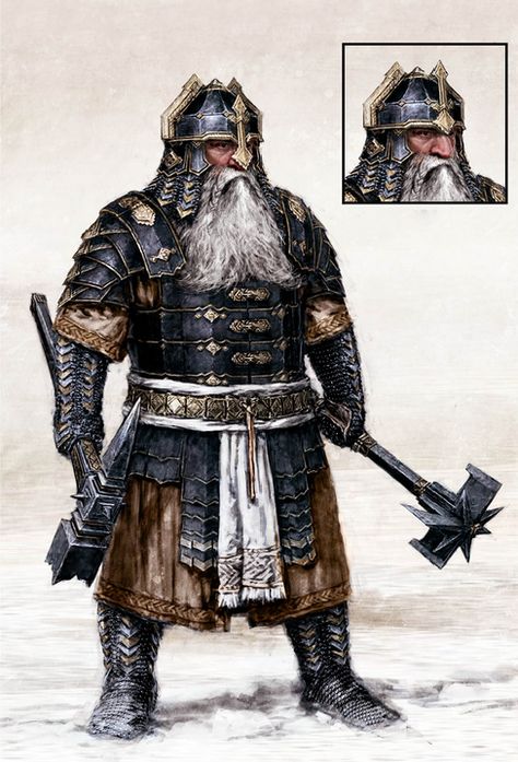 Dwarves Concept Art, The Hobbit Concept Art, Dwarven Armor, Battle Of The Five Armies, Middle Earth Art, Fantasy Heroes, Tolkien Art, Lotr Art, Weta Workshop